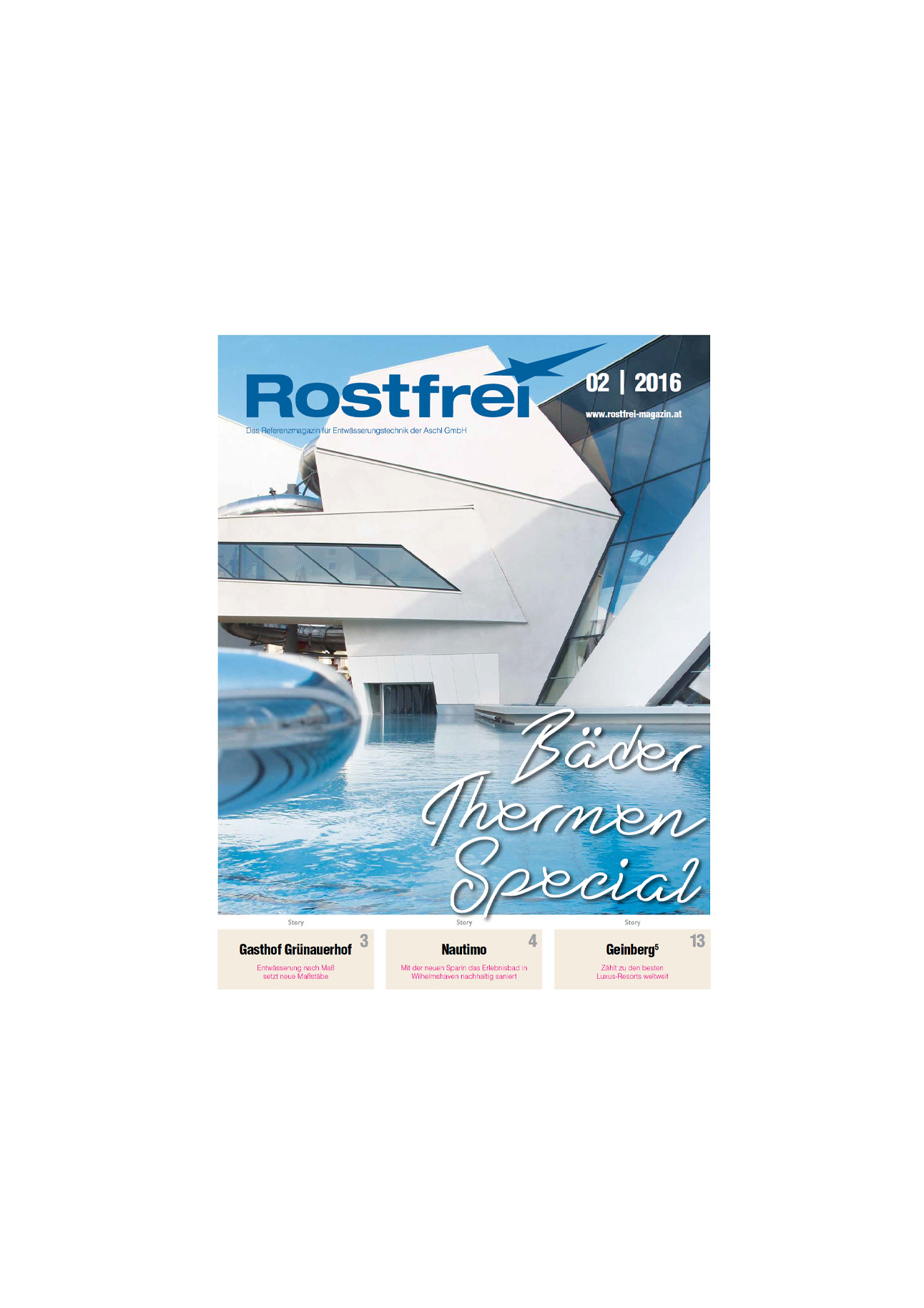 Rostfrei Magazin Thermen und Bäder
