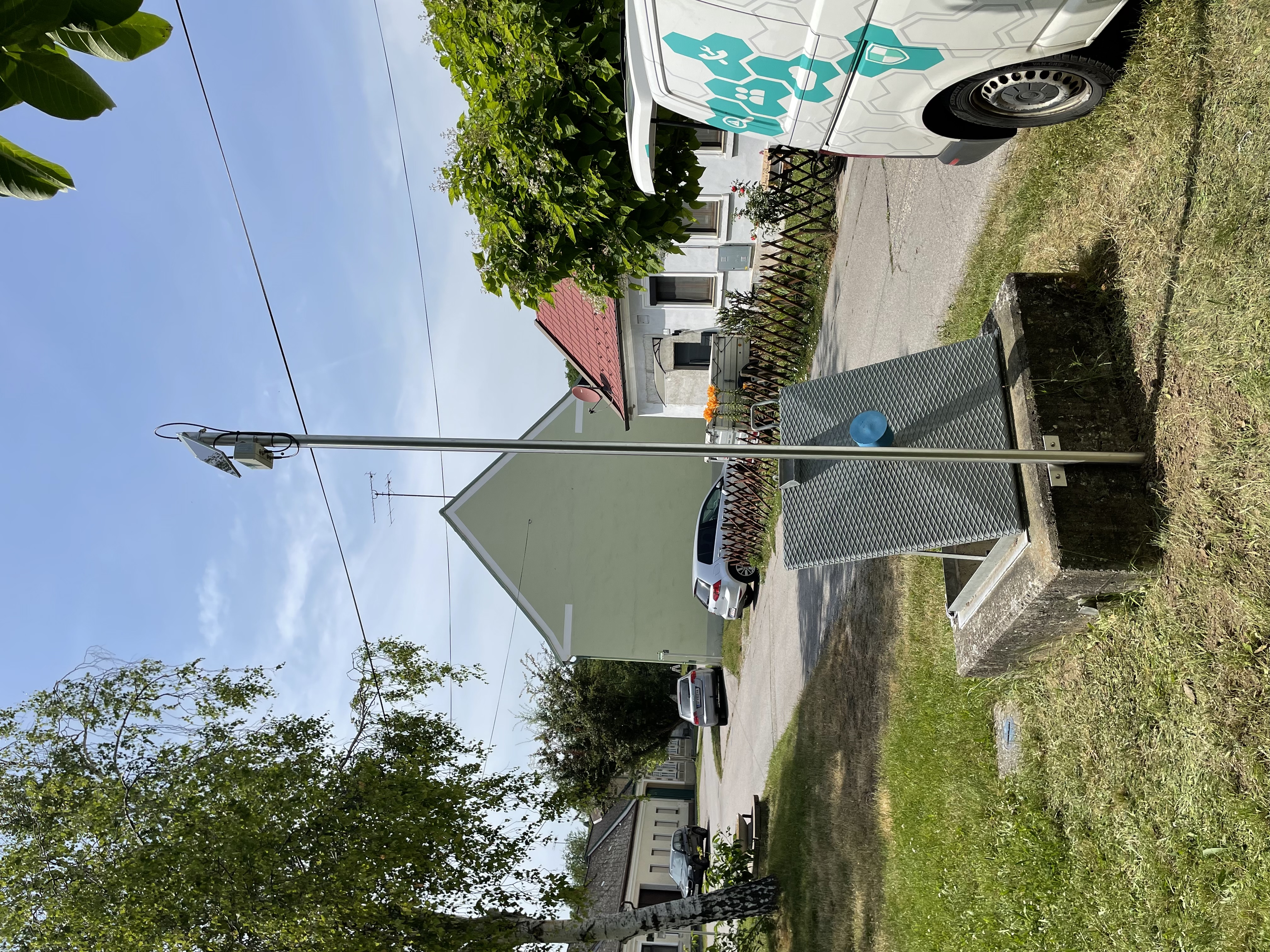 Edelstahl-Mast V2A