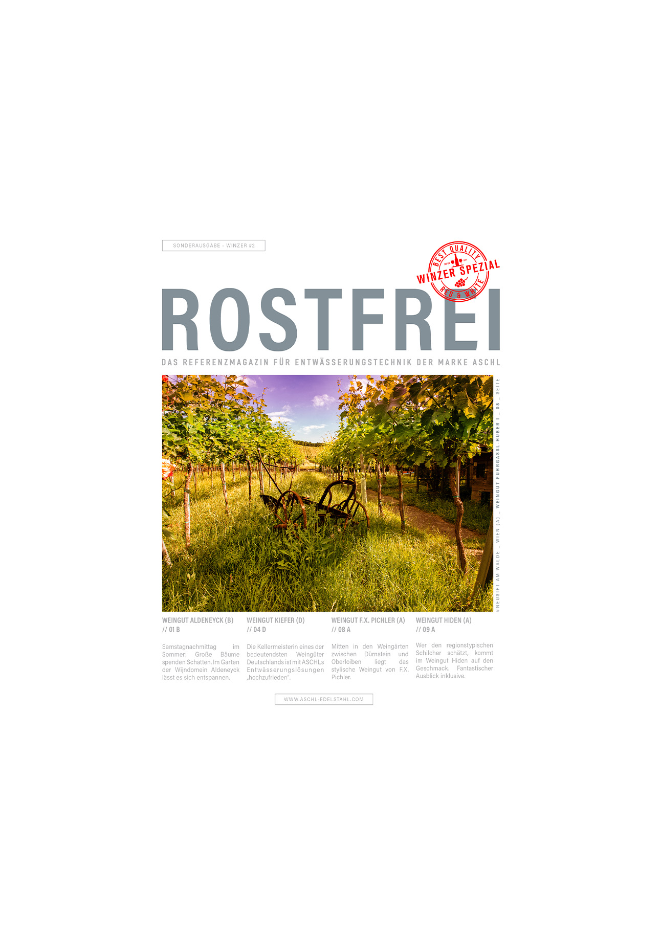 Rostfrei Magazin Winzer 2