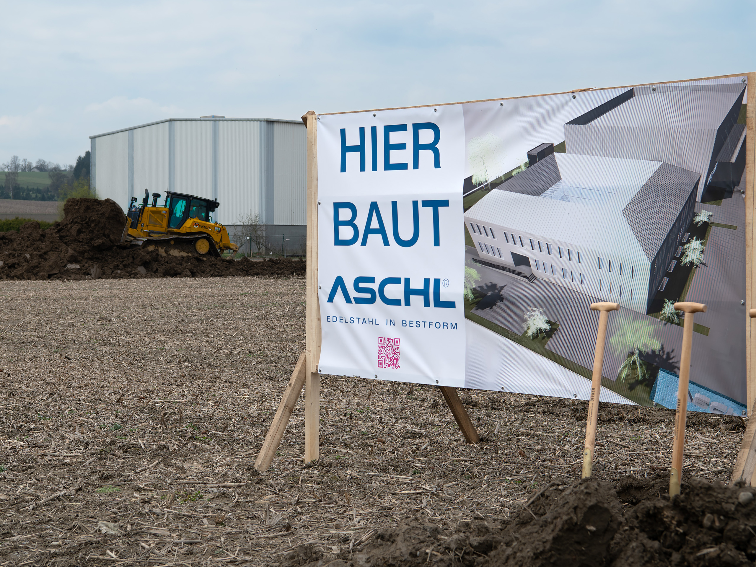 Spatenstich Logistikzentrum